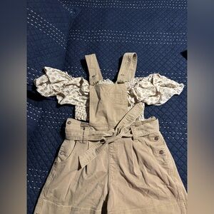 Happy x Nature short overalls set (2 pieces)
